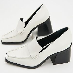 NIB Vince Camuto Segellis Loafer Pump Coconut Cream Size 10